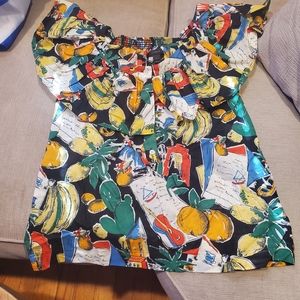 J crew off shoulder top
